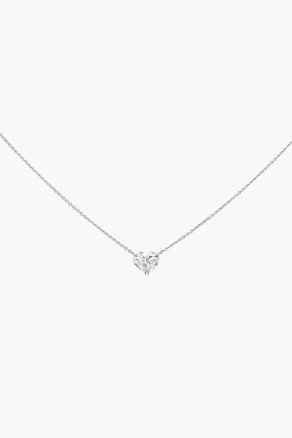 Heart Shape Diamond Necklace
